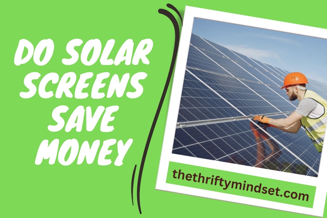 Do Solar Screens Save Money
