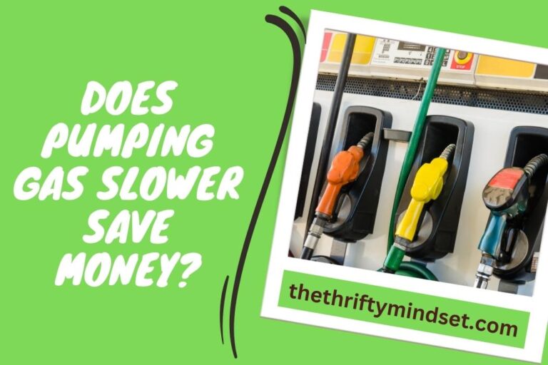 Does Pumping Gas Slower Save Money
