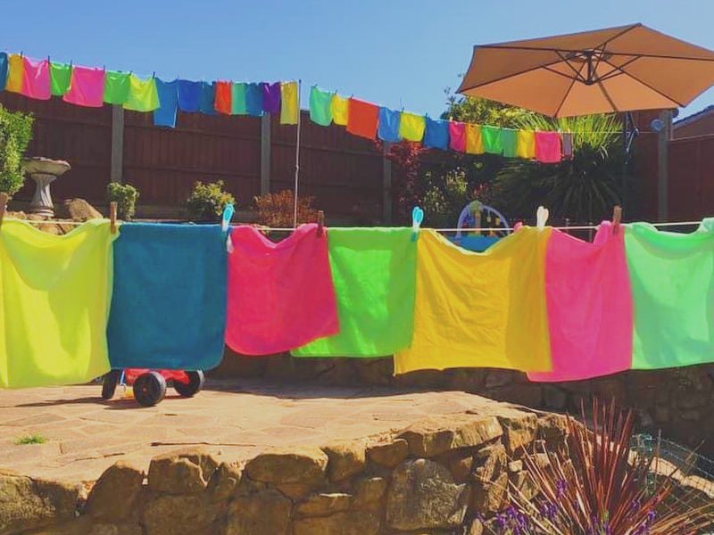 Instead Of Using A Dryer, Hang Your Clothes Outside To Dry